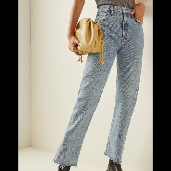 Agolde Denim - Agolde Cherie High Rise Straight Merit Wash 29